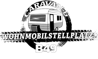 Logo Caravan and motorhome site on the B49
